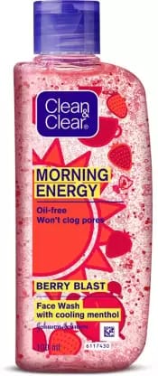 Clean & Clear Morning Energy Berry Blast Face Wash  (100 ML)