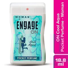 Engage ON Cool Aqua Pocket Perfume for Women (18.8 ML)