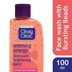 Clean & Clear Morning Energy Berry Blast Face Wash  (100 ML)