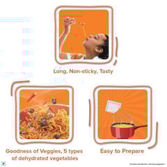 Sunfeast Yippee Magic Masala Instant Noodles - Pack of 4 (270 G)