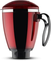 Butterfly Stainless Steel Desire Mixer Grinder with 4 Jars (Red and White)