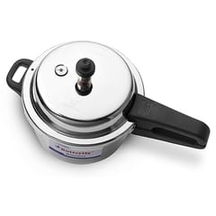 Butterfly BL-5L Blue Line Stainless Steel Outer Lid Pressure Cooker, 5-Liter