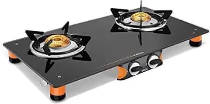 Vidiem Air Pride 2 Burner Glass Manual Gas Stove