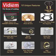 Tusker Gold Cooktop (Tusker Gold 4 Burner ZZ)