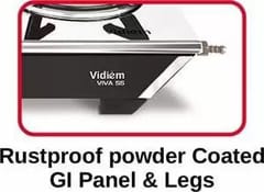 Vidiem VIVA SS PRO 2BURNER Stainless Steel Manual Gas Stove  (2 Burners)