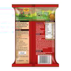 MAGGI 2-Minute Vegetarian Special Masala Instant Noodles, 70 Gram