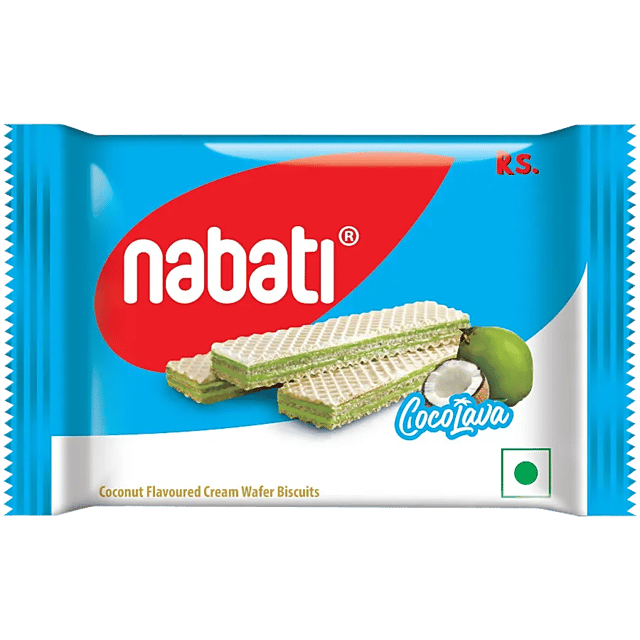 Nabati Coconut Flavoured Cream Wafer Biscuits - Coco Lava 30g Pack