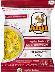 Anil Foods Roasted Vermicelli, Fat Free, 450 Gm