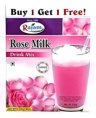 Rajam Rose Milk Drink Mix 200G Box (Buy 1 Get 1 Free)