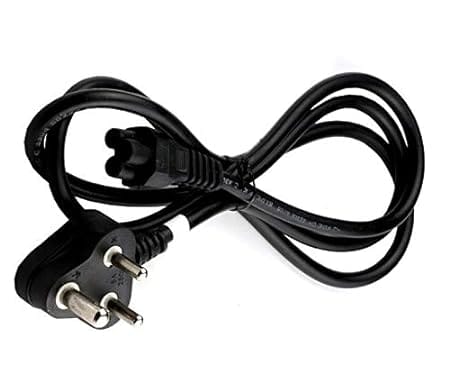 Topcharze Laptop Adapter/Charger AC Power Cable/Cord 3 Pin 1.8 Meter Compatible for Acer, HP, Lenovo, Toshiba, LG, Dell, Sony, C5, Black