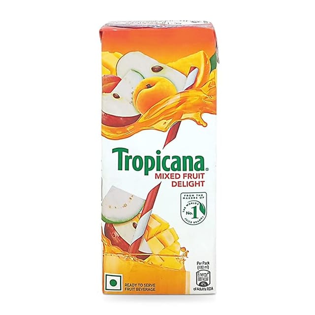 Tropicana Premium Fruit Juice, Pineapple Delight 180 ml