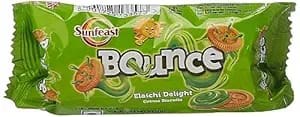 Sunfeast Bounce Delight Cream Biscuits, Elaichi, 41g