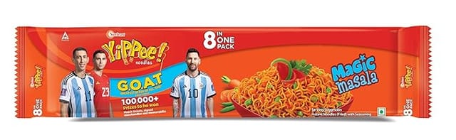 Sunfeast Yippee! Magic Masala, Instant Noodles (Pack of 8), 560g