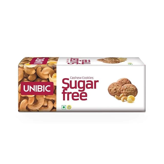 Unibic Sugar Free Cashew Cookies, 75g