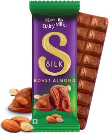 Cadbury Dairy Milk Silk Roasted Almond Chocolate 84G