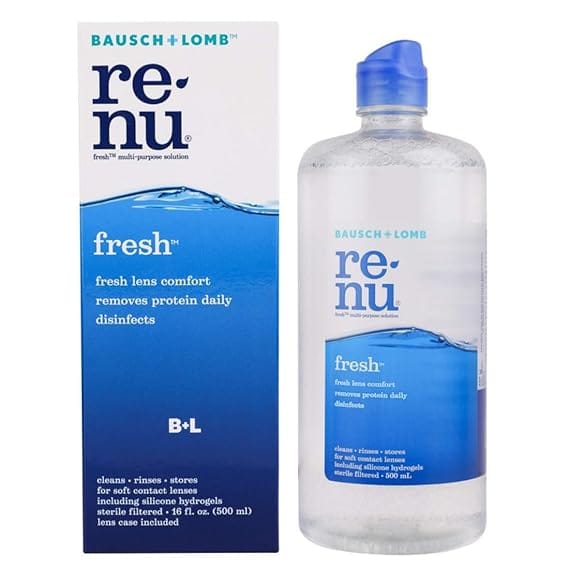 Bausch + Lomb Renu Fresh Multi-Purpose 500Ml Contact Lens Solution (Pack Of 1)