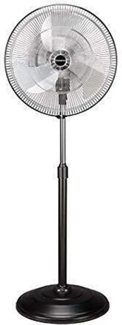 Crompton SStorm2, 3 Blade Pedestal Fan  (grey | Pack of 1)