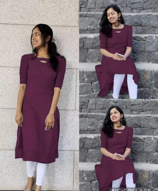 Women Embroidered Organza Ethnic Dress  (Purple)