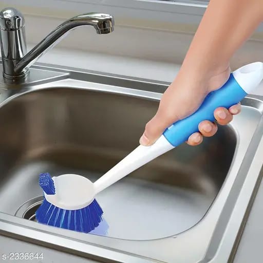 Sink cleaning brush