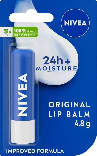 NIVEA Lip Balm, Original Care