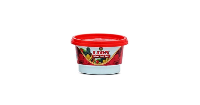 lion mixed fruit jam 100 + 25g Free