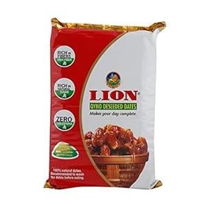 lion Qyno deseeded dates 500g