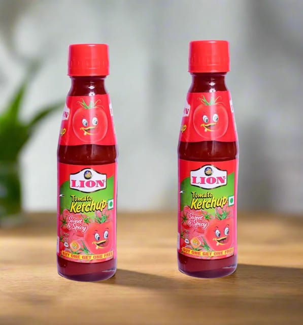 lion tomato ketchup 220g buy 1 g 1