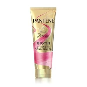 Pantene Miracle Rescue Biotin Strength Conditioner | Strength Conditioner Infused with Pro-V and Biotin for Weak and Dull Hair | For 10X Stronger Hair | 200ml