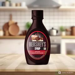 HERSHEY'S Chocolate Flavored Syrup | Delicious Chocolate Flavor | 200 g Bottle|Liquid