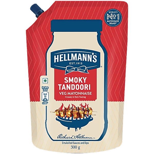 Hellmann's Veg Smoky Tandoori Mayonnaise 300 g